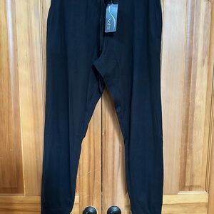 Sofra Women's Classic Black Joggers Size L NWT 2 pairs total $12/each $20/both